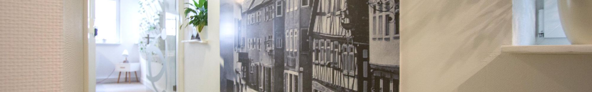 Flur/Eingangsbereich der SchreiberGrimm Werbeagentur GmbH in Buchen (Odenwald)